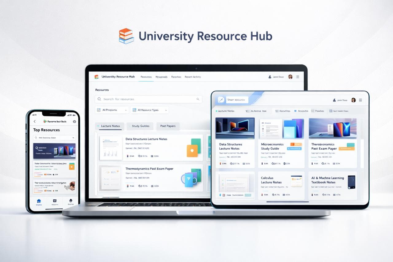University Resource Hub